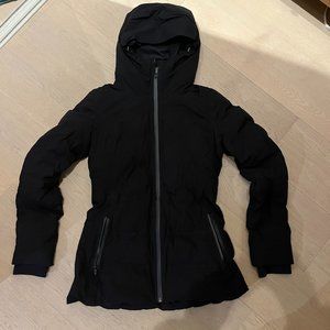 Lululemon StretchSeal Sleet to Street Jacket - BLK sz6